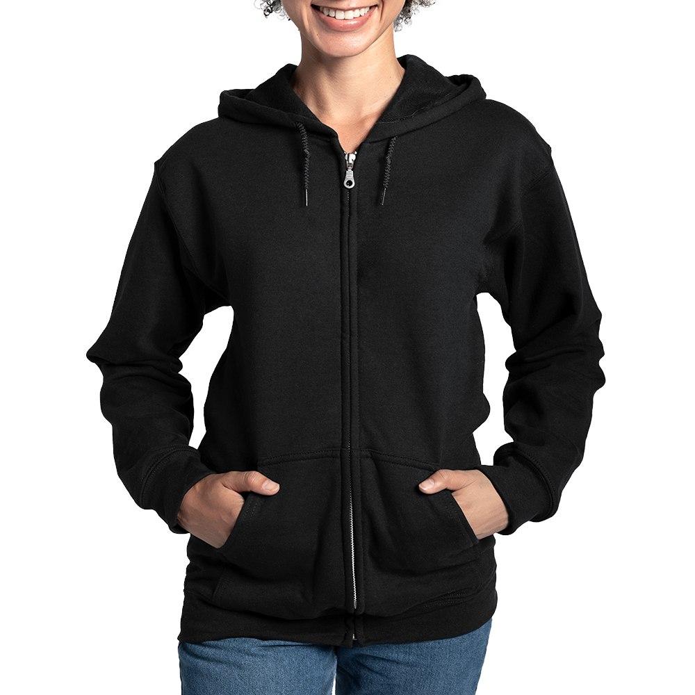cafepress Blue Butterfly Custom Text Women's Zip Hoodie Women's Zip-Up Hoodie