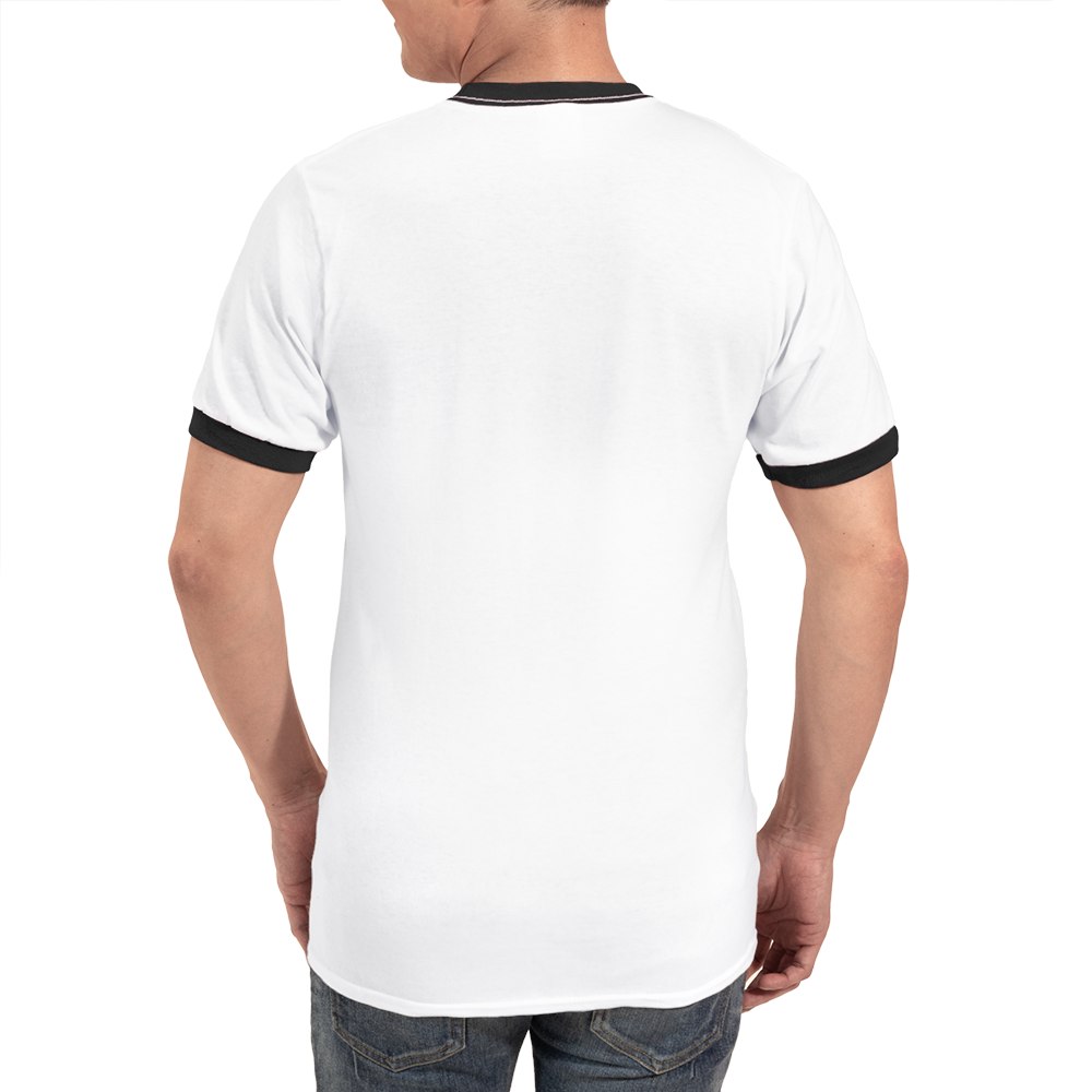 Cafepress Bengal Cat Ringer T Men's Ringer T-Shirt