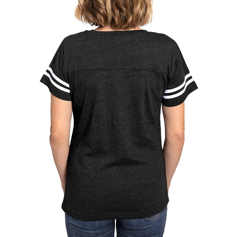 Cafepress French Bulldog Print. Retro Style Graphic Women's Football T-Shirt