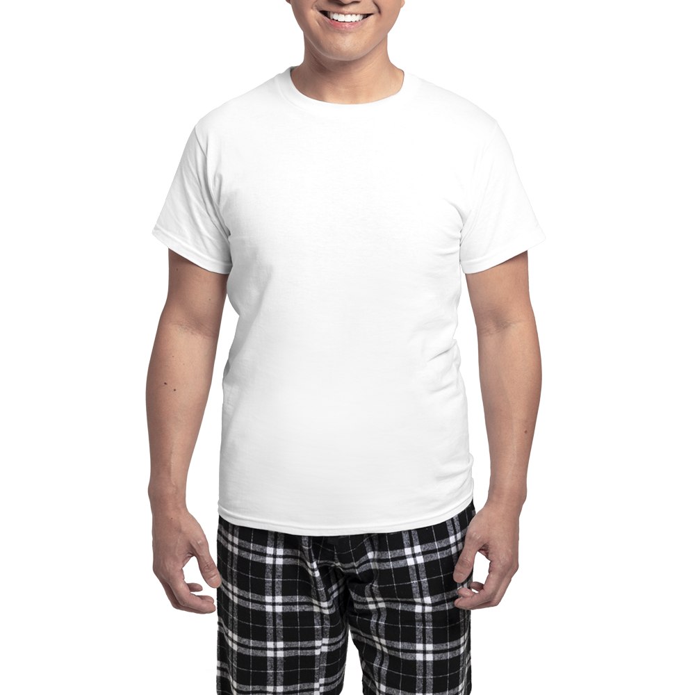 cafepress I LIVE LIFE ON THE Sunny Side Men's Pajamas