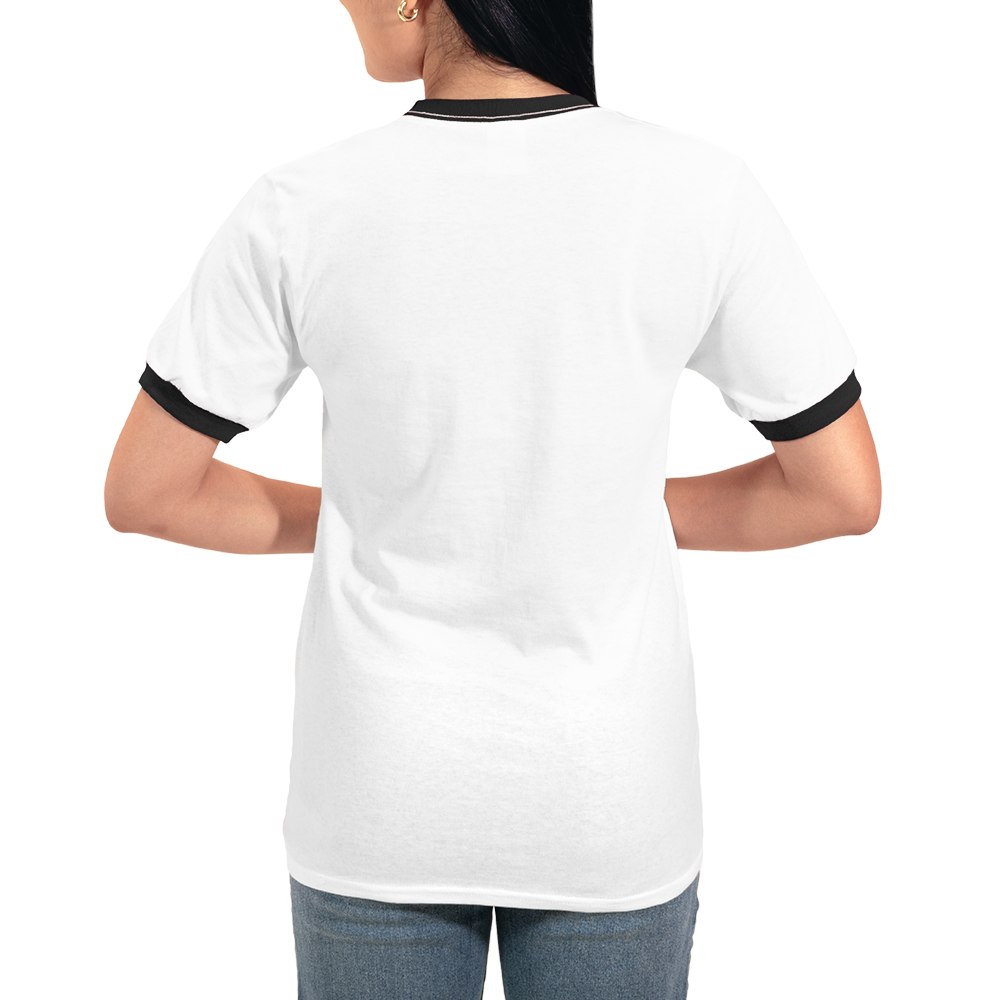 Cafepress Keep Smiling - The Happiness Spreader Tee Women's Ringer T-Shirt
