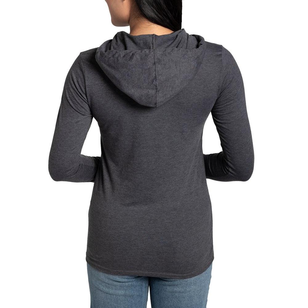 Cafepress Life's Short Enjo Women's Long Sleeve Dark T-Shirt Women's Hooded Shirt
