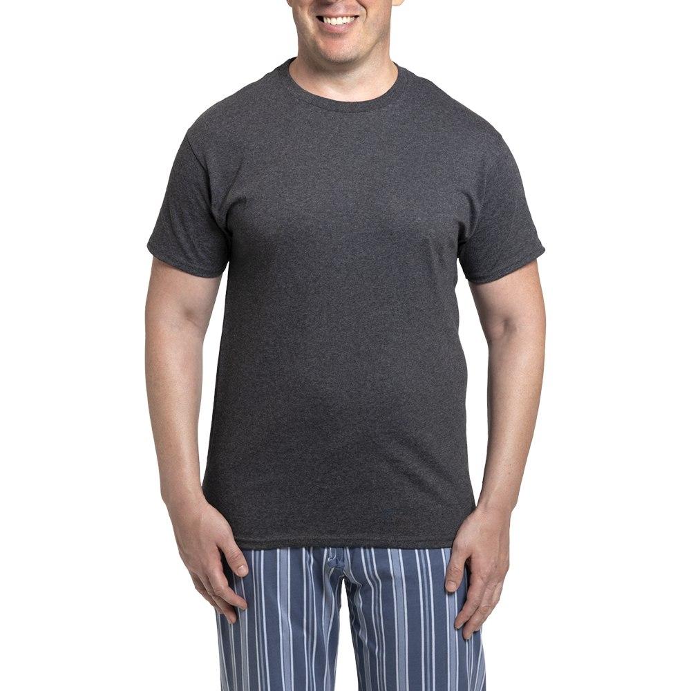 cafepress Peanuts Charlie & Franklin Tossing t Men's Pajamas