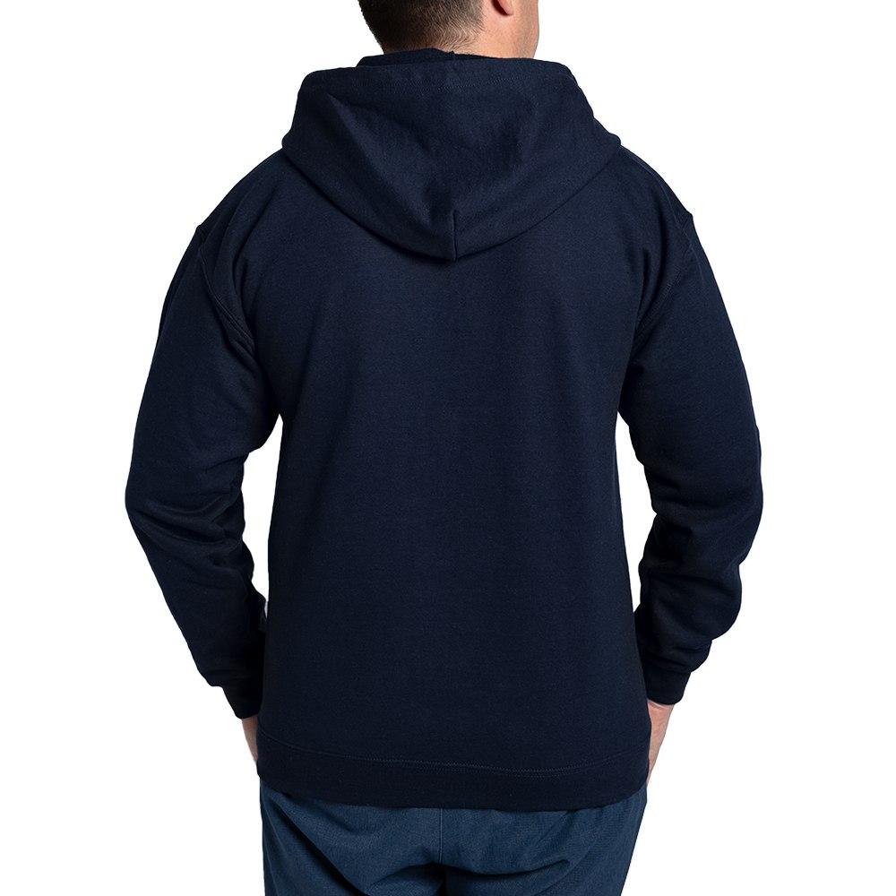 Cafepress Preppy Vintage Blue Cape Cod Zip Hoodie Men's Zip-Up Hoodie