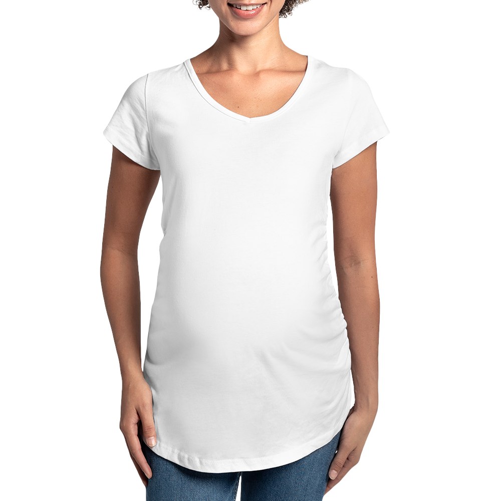 cafepress Snoopy on Heart Women's Maternity T-Shirt