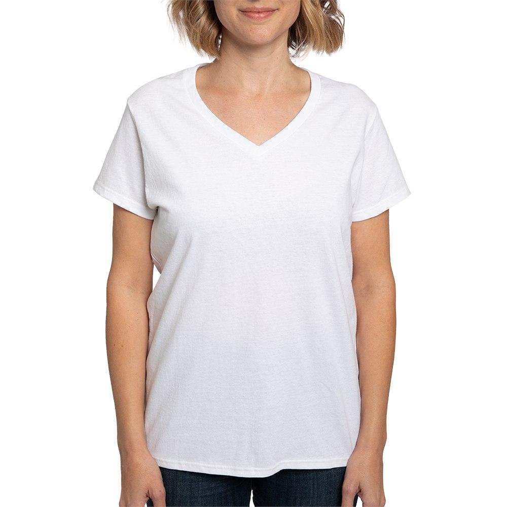 cafepress Strategic-Air-Command-shield_t Women's V-Neck T-Shirt