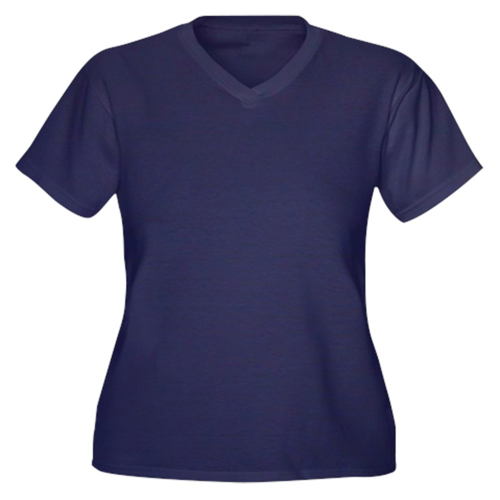 cafepress Women's V-Neck Dark Women's Plus Size V-Neck T-Shirt